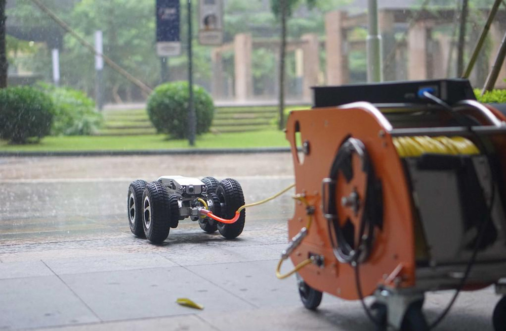 宝华管道检测机器人