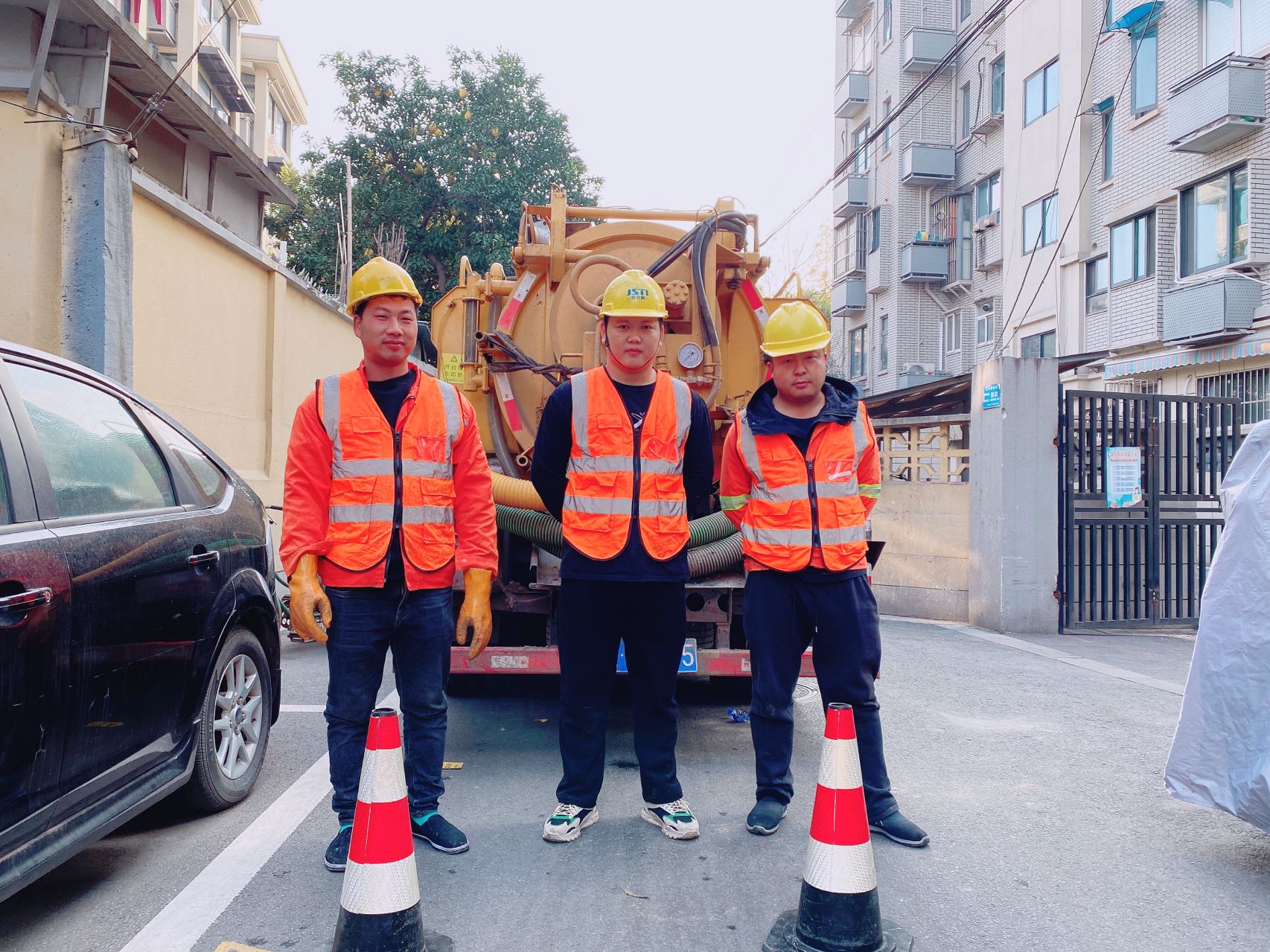 宝华南京某小区管道清淤检测施工